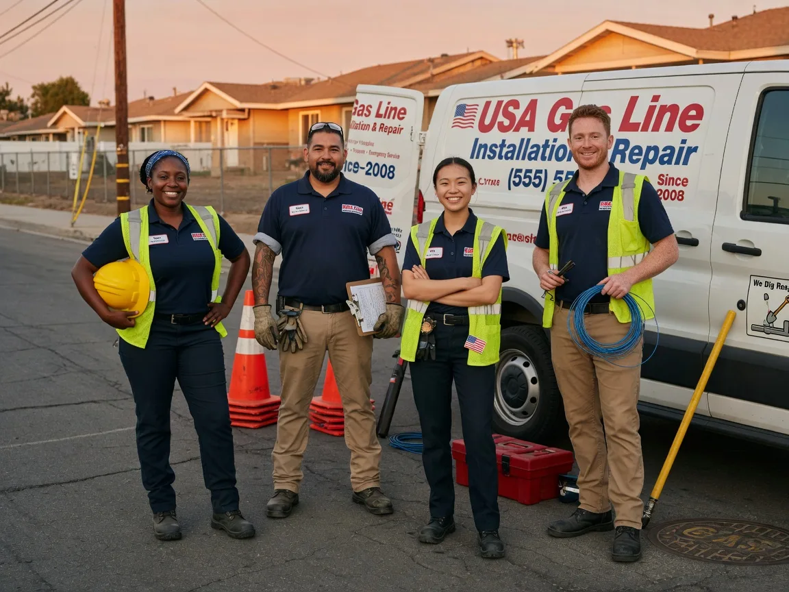 Gas Line Installation company in West Edmeston, NY